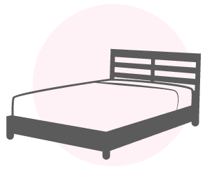 ベッドのイラスト