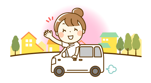 訪問治療の様子